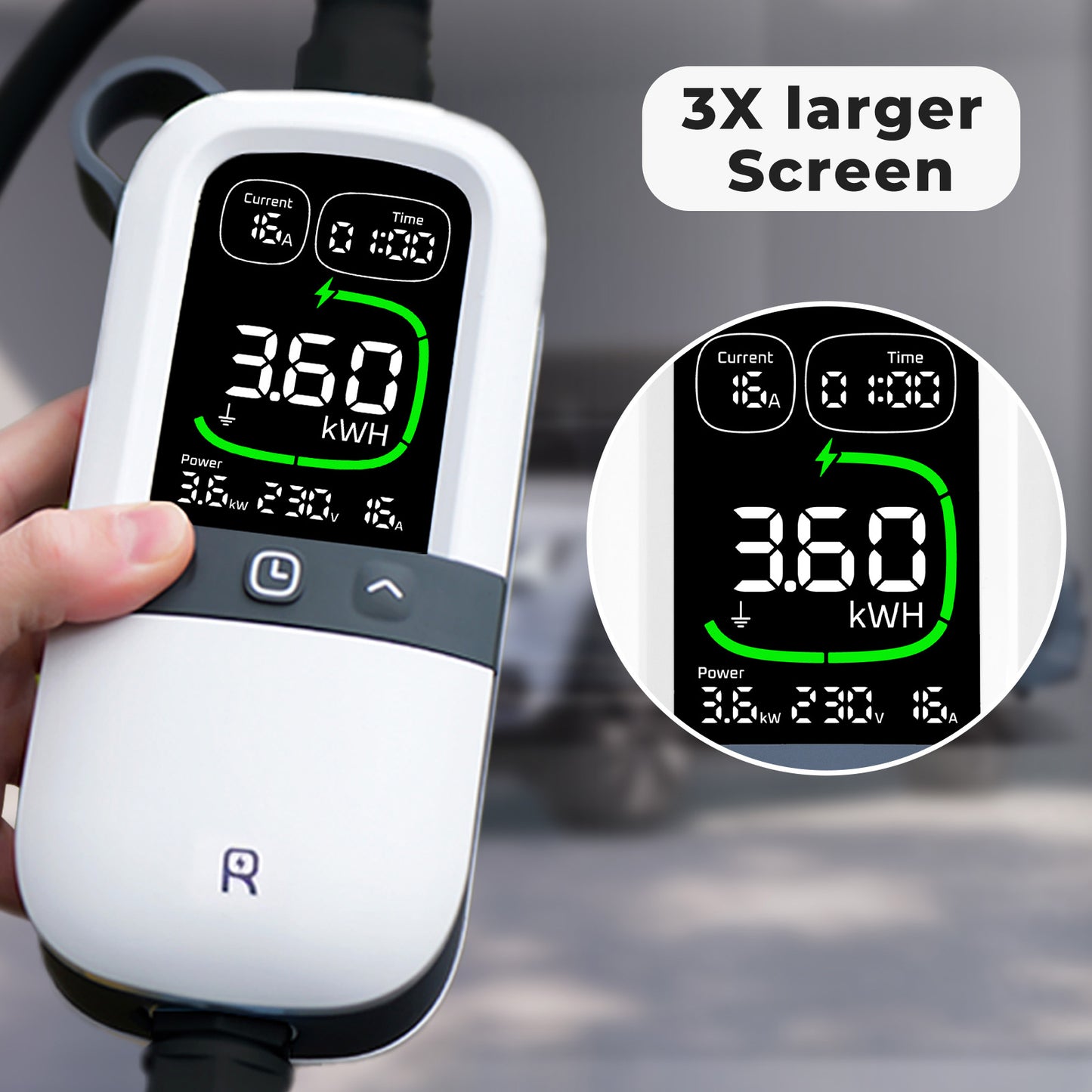 Rheidon prenosivi 3,6 kW EV punjač